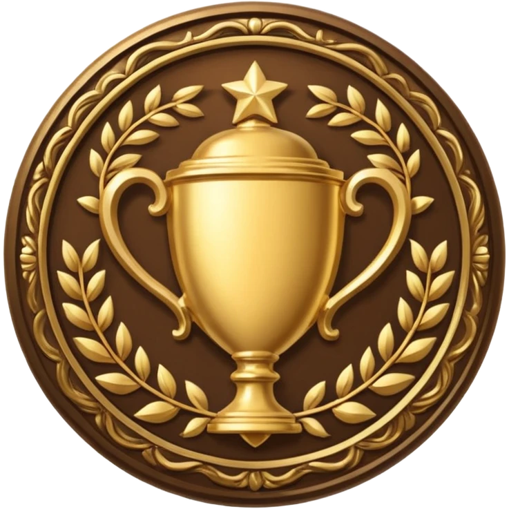 Create a gold emblem that says "Bronze Early Supporter" emoji