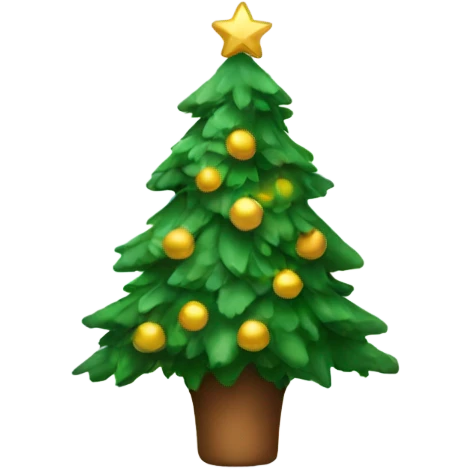 xmas tree emoji