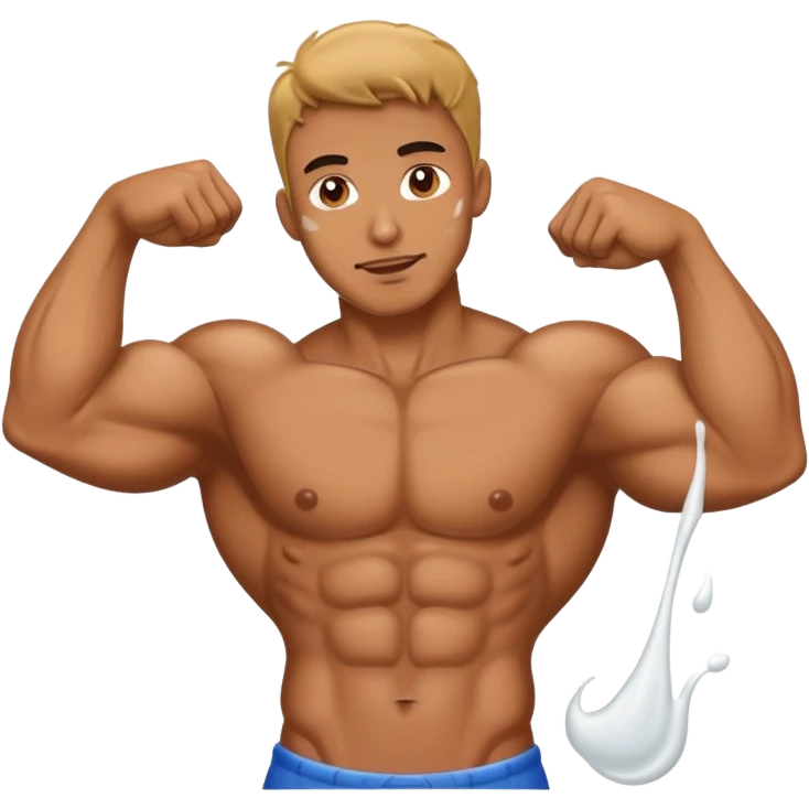 Naked penis man big All in cum emoji