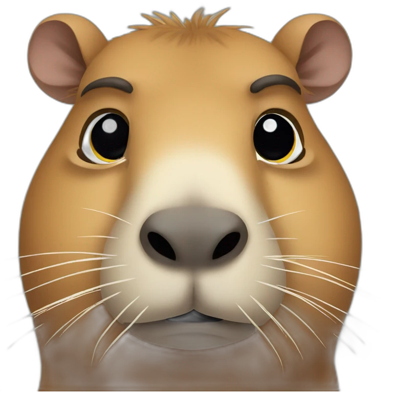 sad capybara emoji