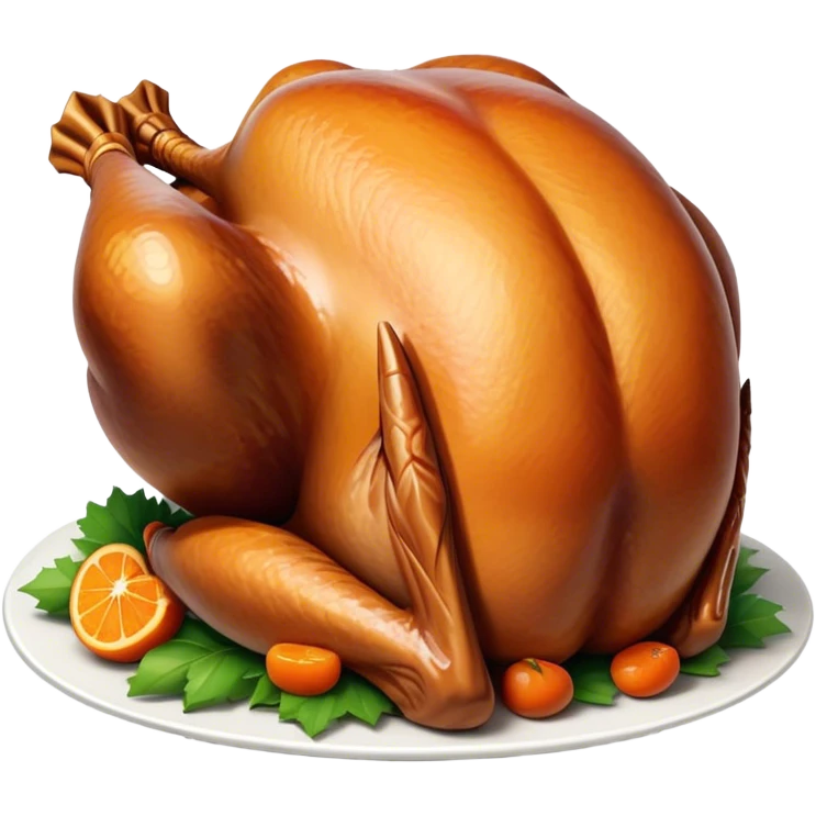 Cooking turkey emoji