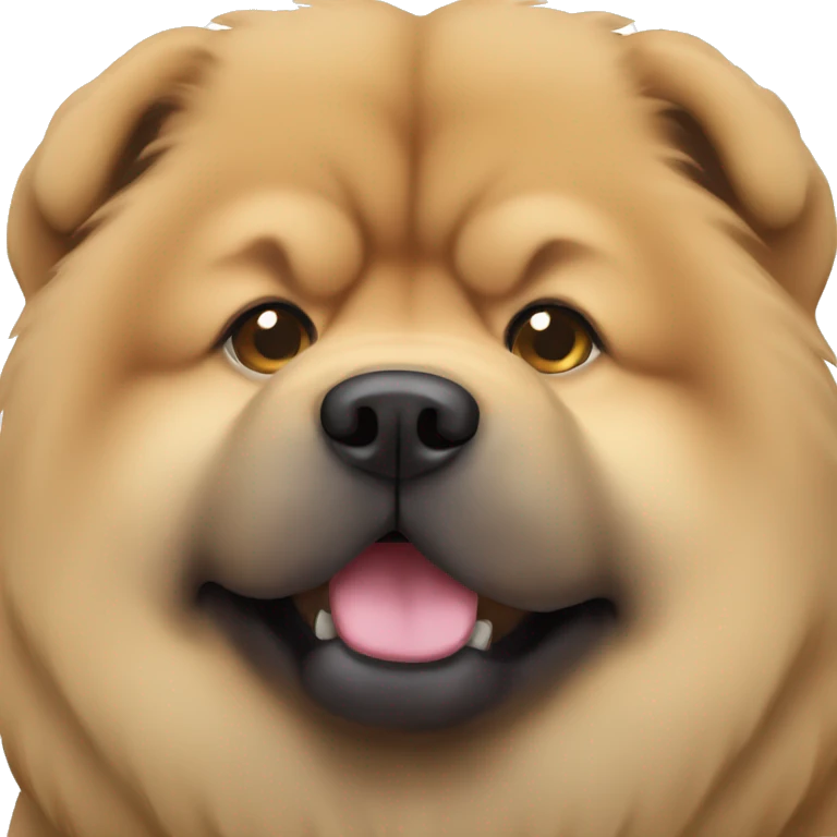 Chow chow emoji