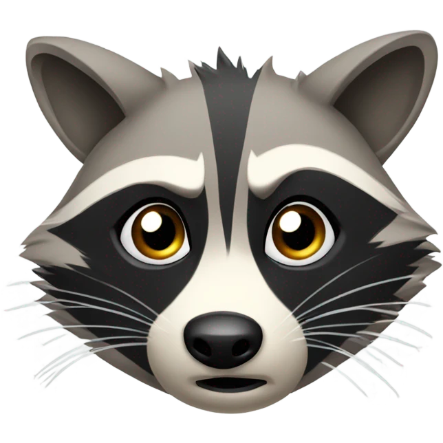 crying raccoon emoji