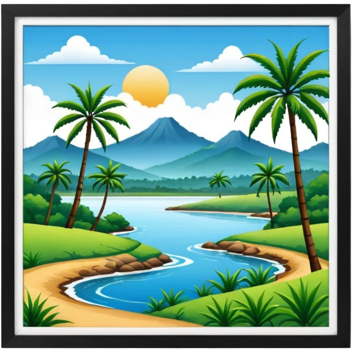 South India aesthetic emoji