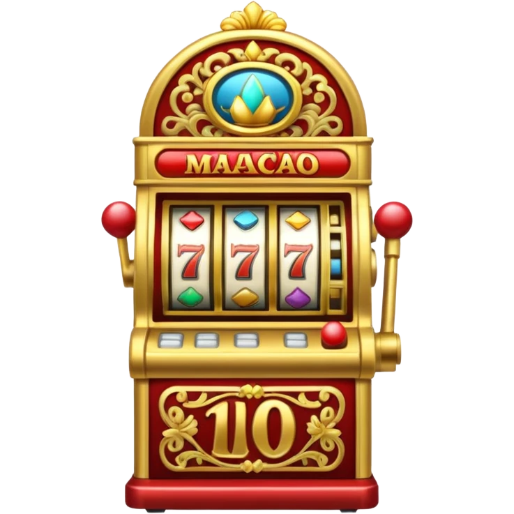 Slot machine, maccau emoji