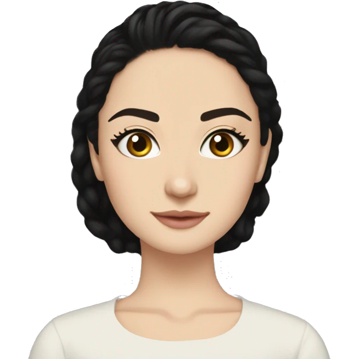 Hania amir, teen, full body, aesthetic, well detailed, black hair emoji
