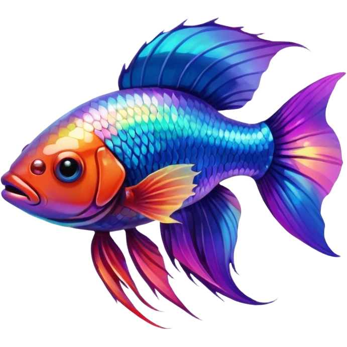 beta fish emoji