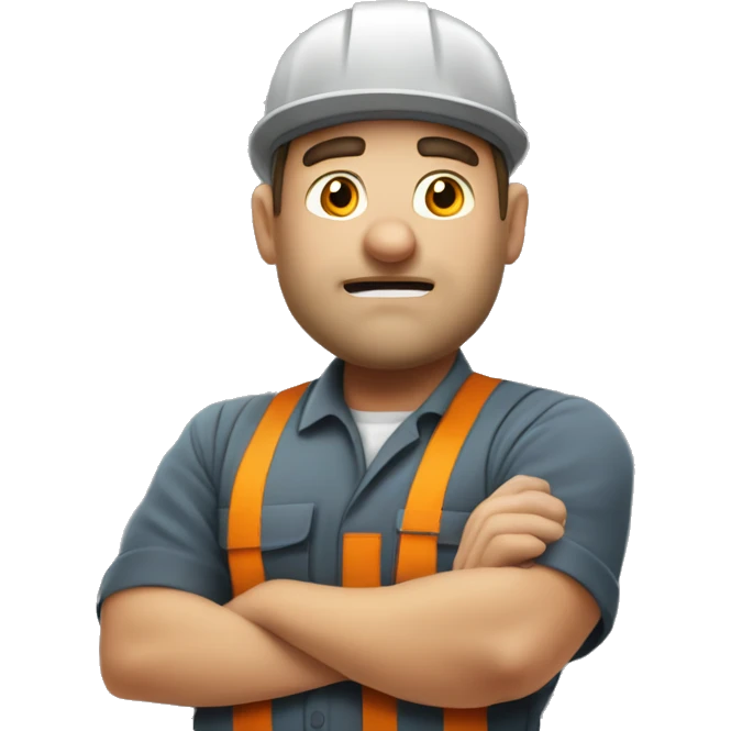 Mad HVAC technician from Vertiv emoji