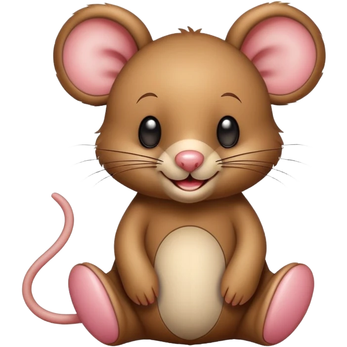 Mixture of bear emoji 🐻 and mouse emoji 🐭 emoji