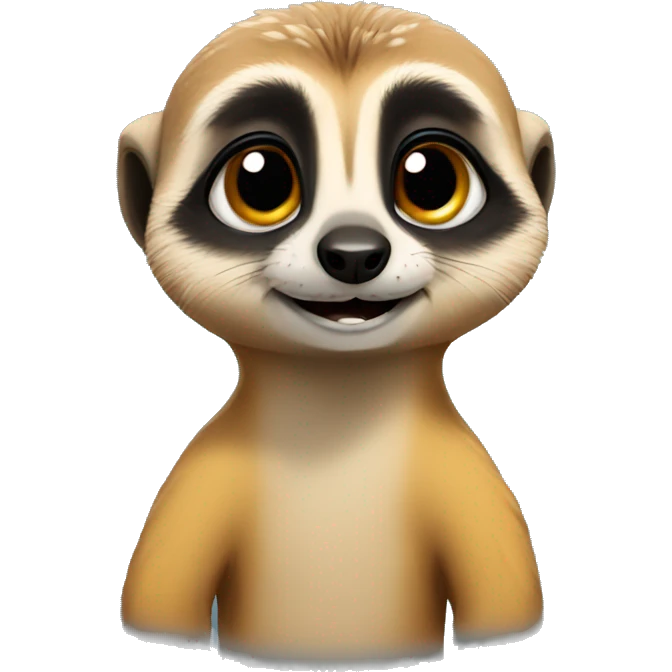 a cute meerkat emoji