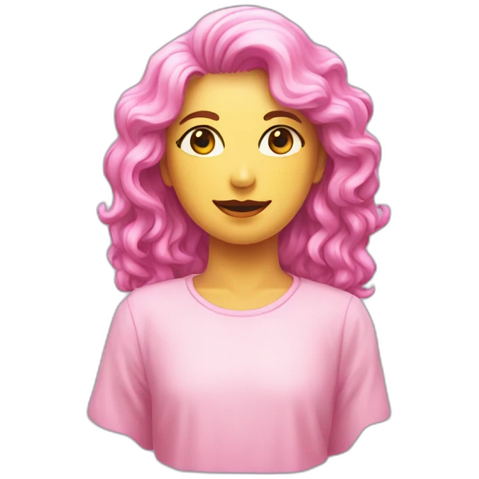 The-moon-of-pink emoji