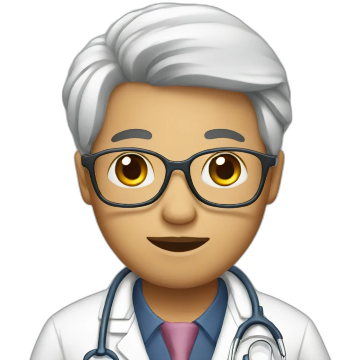 Doctor from a low income country emoji