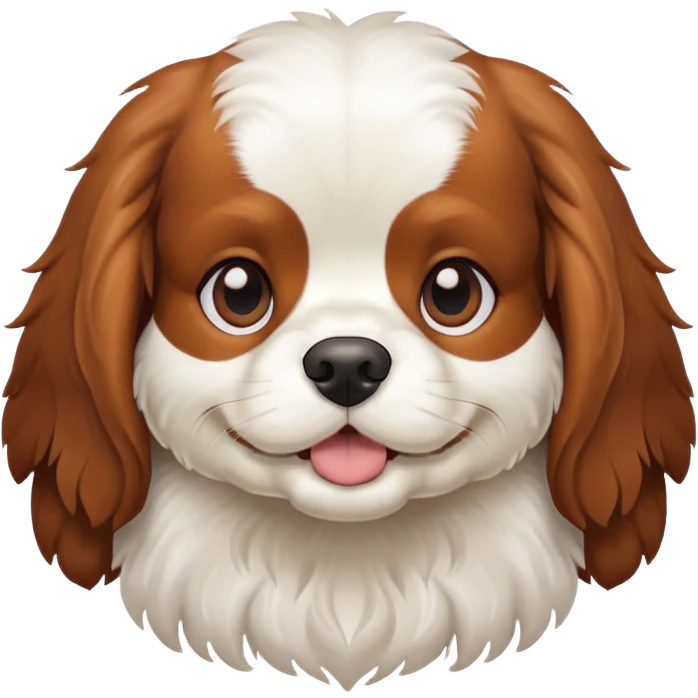 Cavalier spaniel emoji