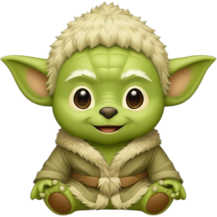 Yoda bear emoji