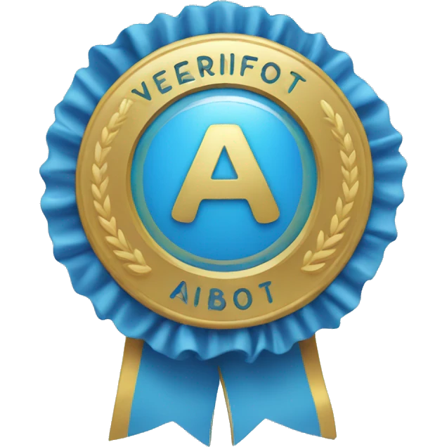 Blue verified badge  emoji