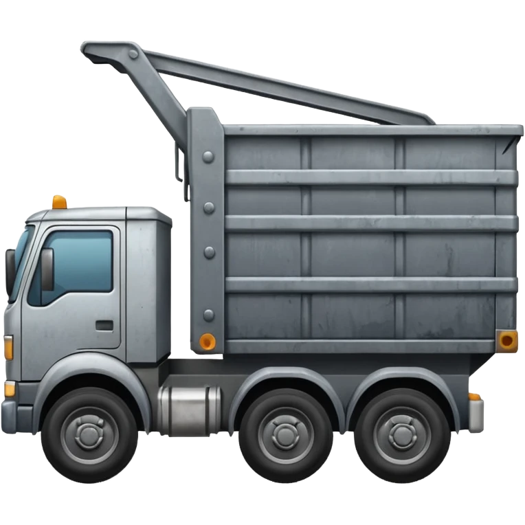 a dumpster truck emoji