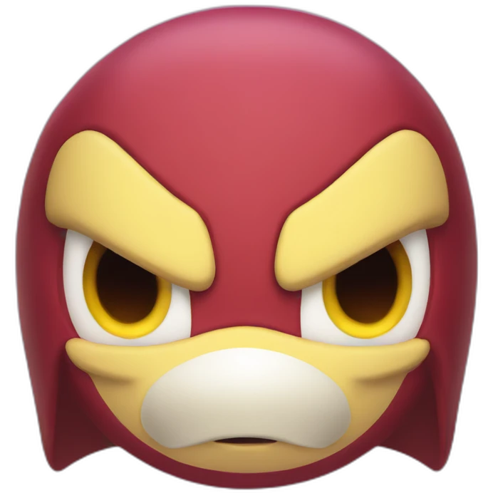 Knucles Sonic game emoji
