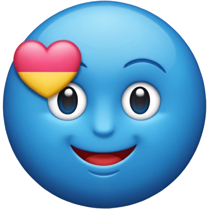 emoji de selo verificado do instagram, círculo azul, check branco no centro, estilo emoji oficial, fundo limpo, alta qualidade emoji