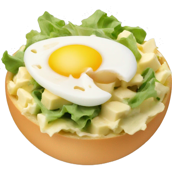 Egg salad emoji