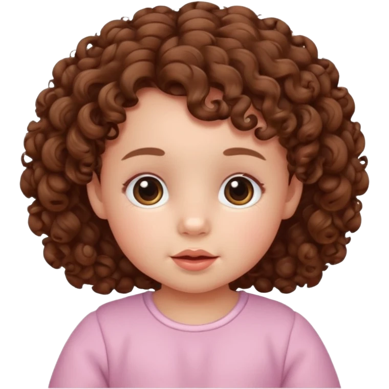 baby curly hair emoji