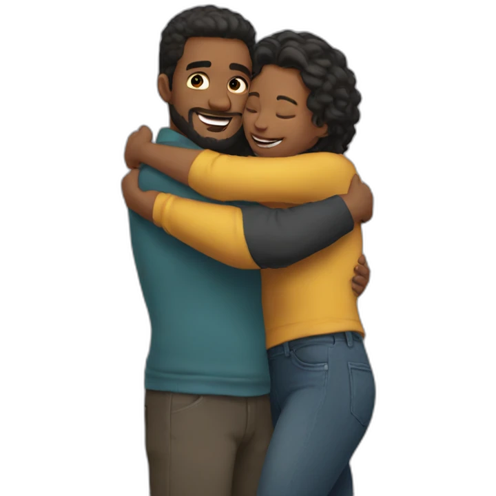Hug emoji