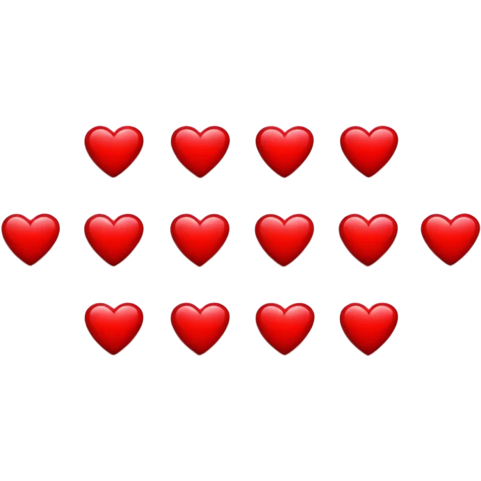 Hearts emoji