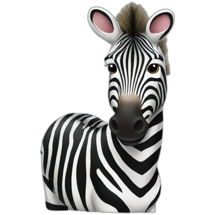 	Zebra emoji