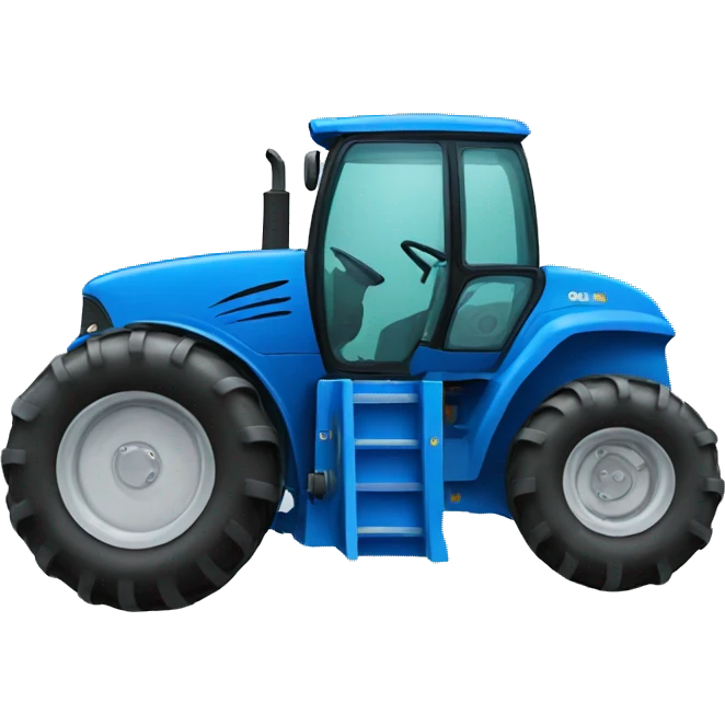 Blue Tractor emoji