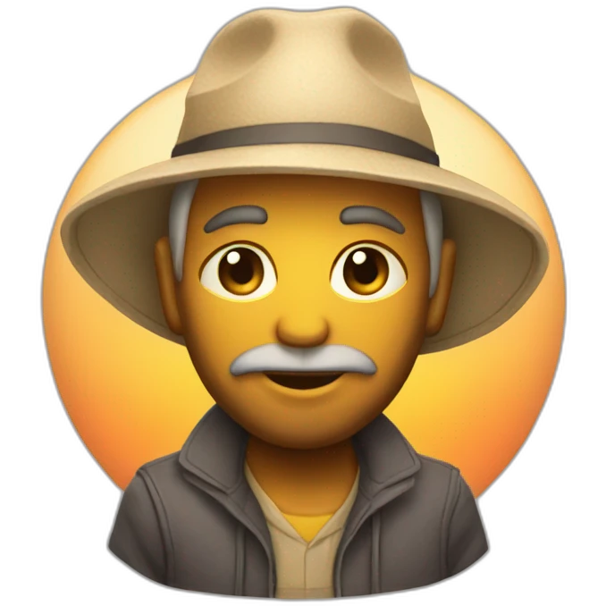 Coucher de soleil emoji
