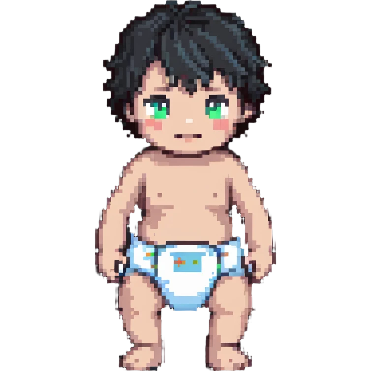 boy wearing a diaper emoji