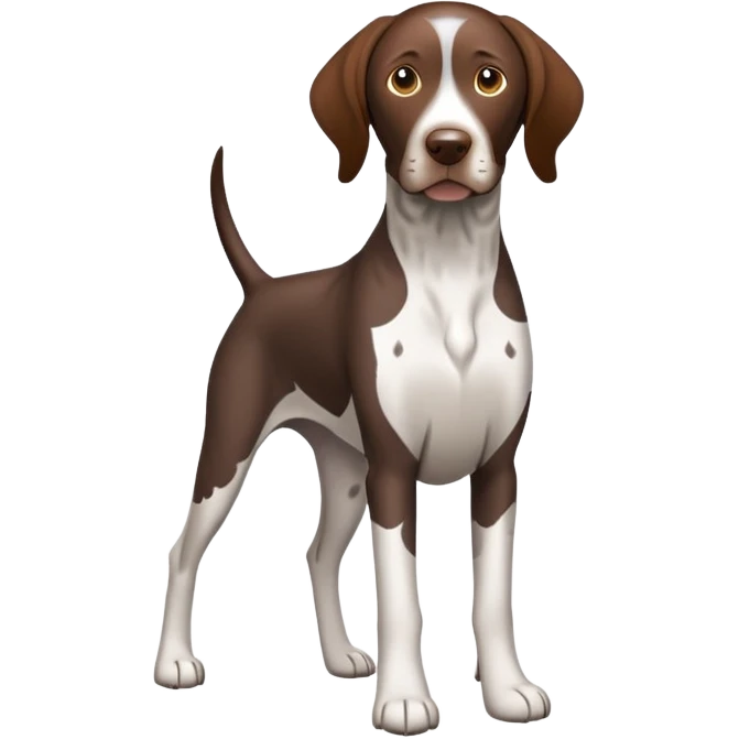 German shorthair pointer emoji