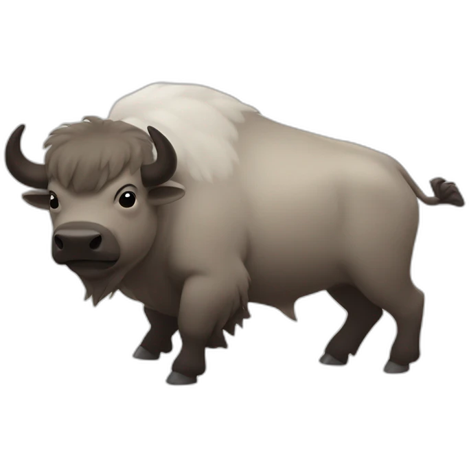 appa flying bison avatar with grey arrow on forehead emoji