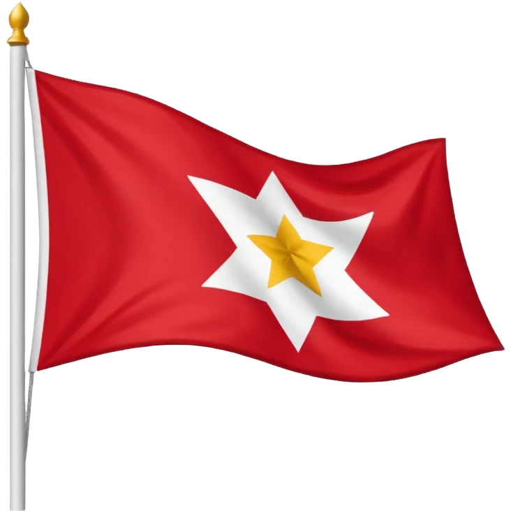 bandeira do pará vermelha e branca  emoji