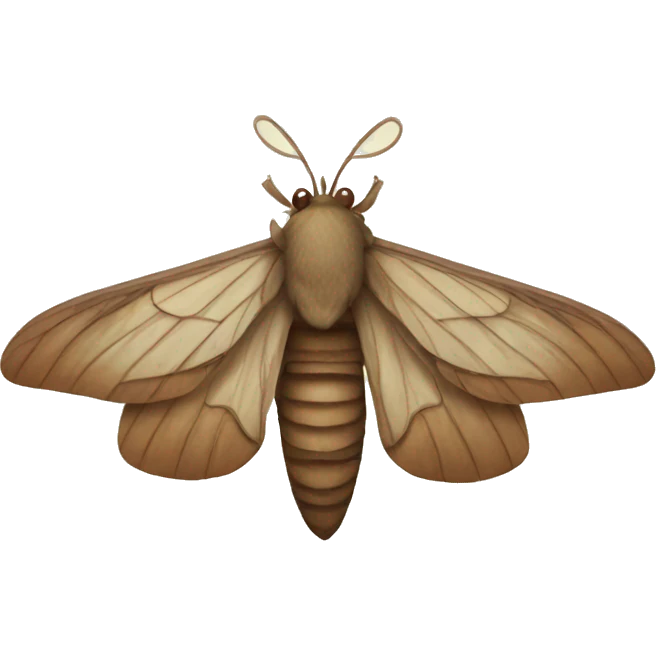 Moth emoji