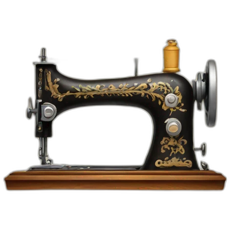 Vintage Sewing machine emoji