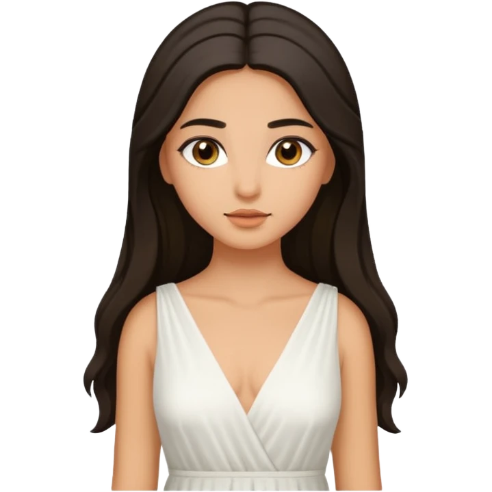 Beautiful Greek girl emoji