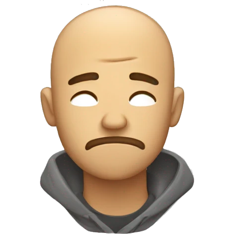 exhausted man emoji