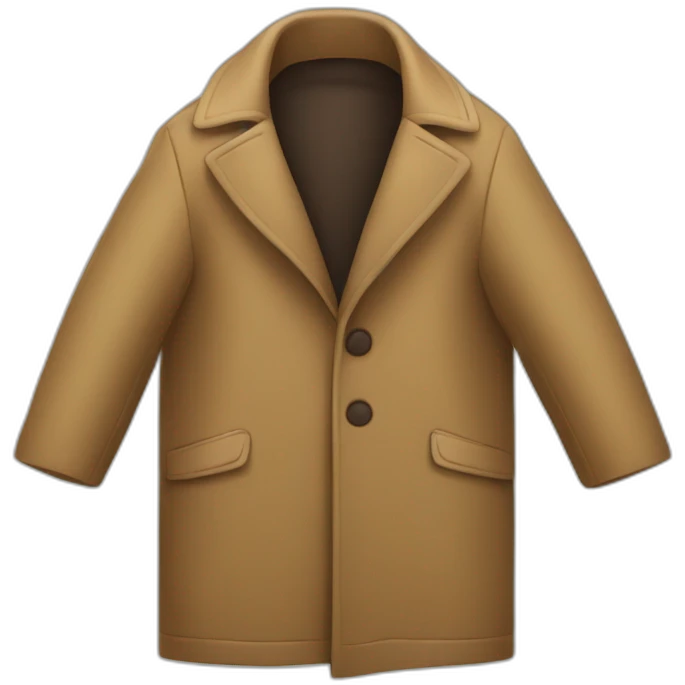coat Split in half emoji