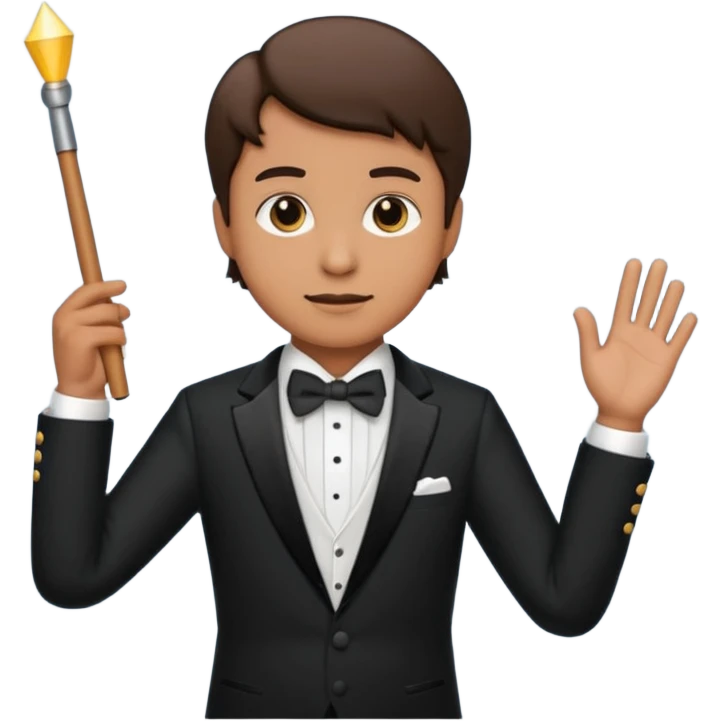 music conductor emoji emoji