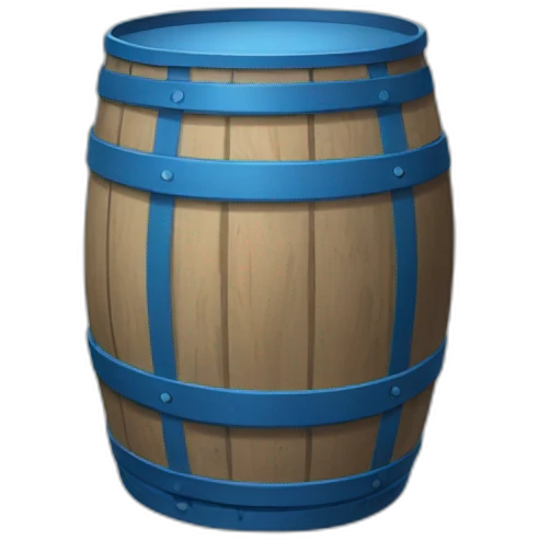 blue barrel emoji