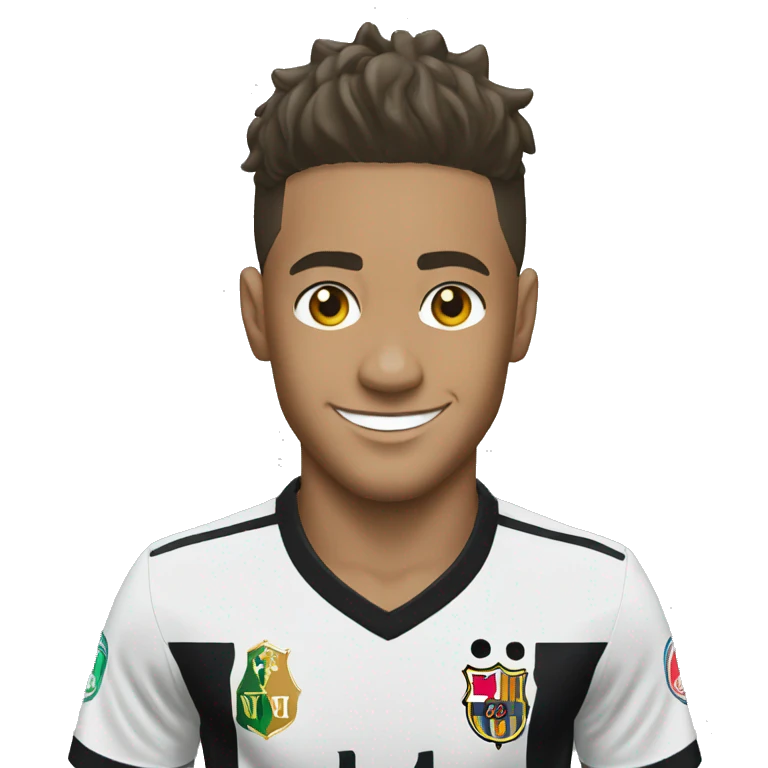 Neymar com a camisa do Vasco da Gama emoji