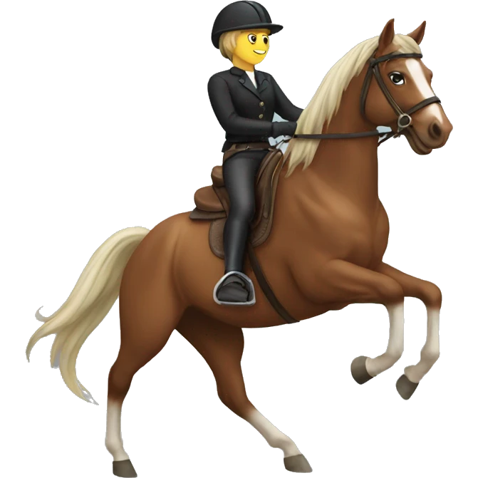 Horse riding  emoji