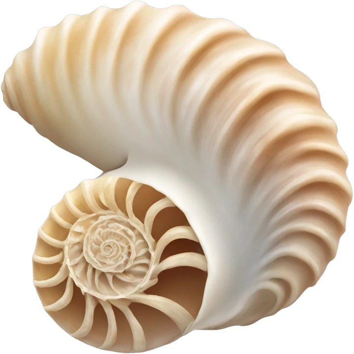 Sea shell emoji