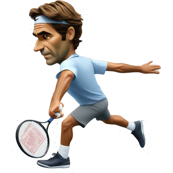 Roger Federer emoji