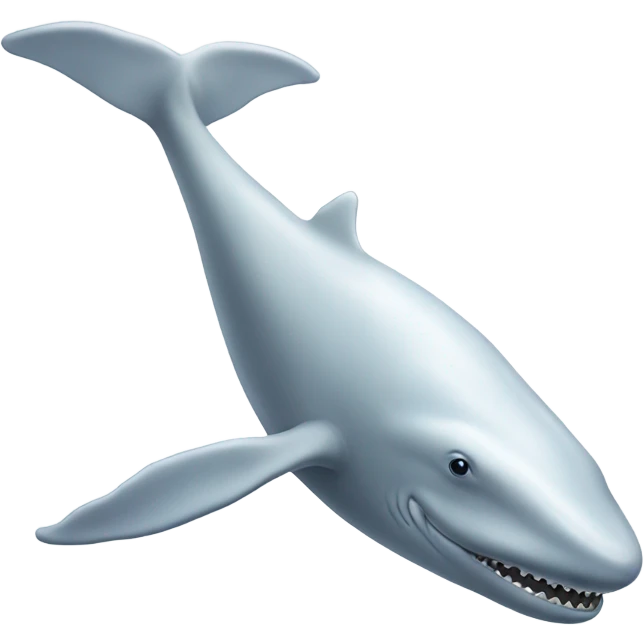 white whale , underside emoji