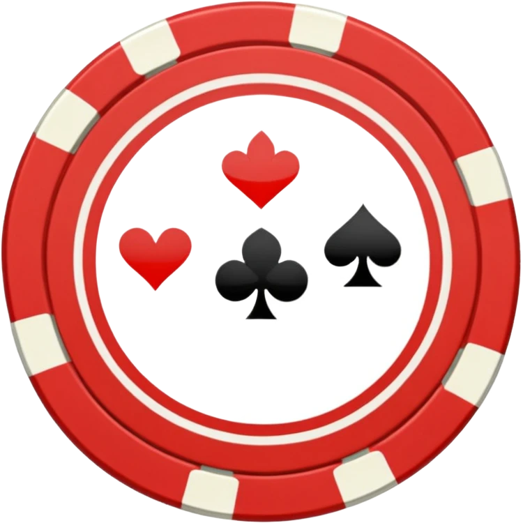 poker chips emoji
