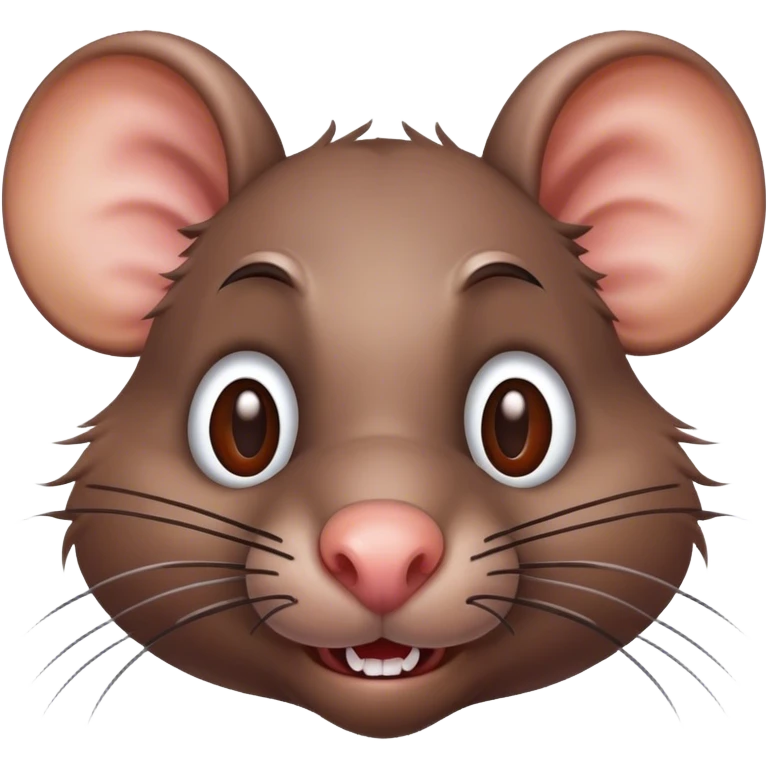 Funny rat man emoji