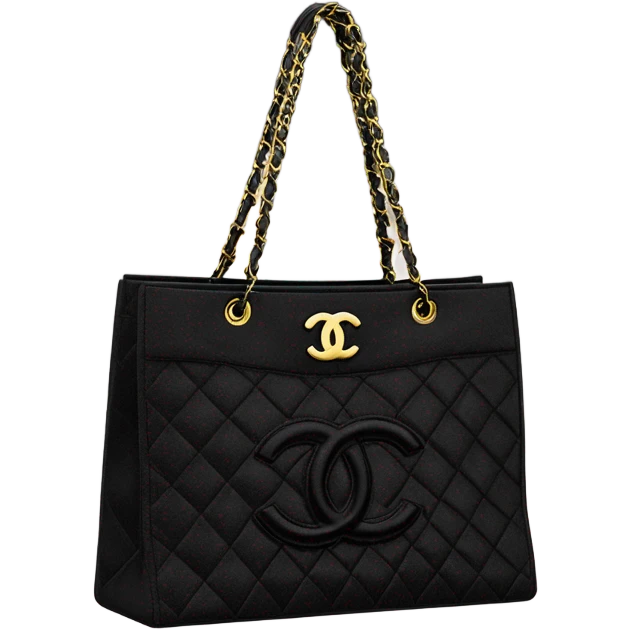 Chanel shopping bag emoji