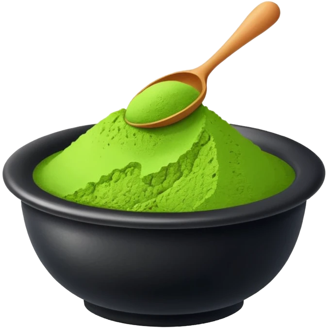 Make a matcha red just red emoji