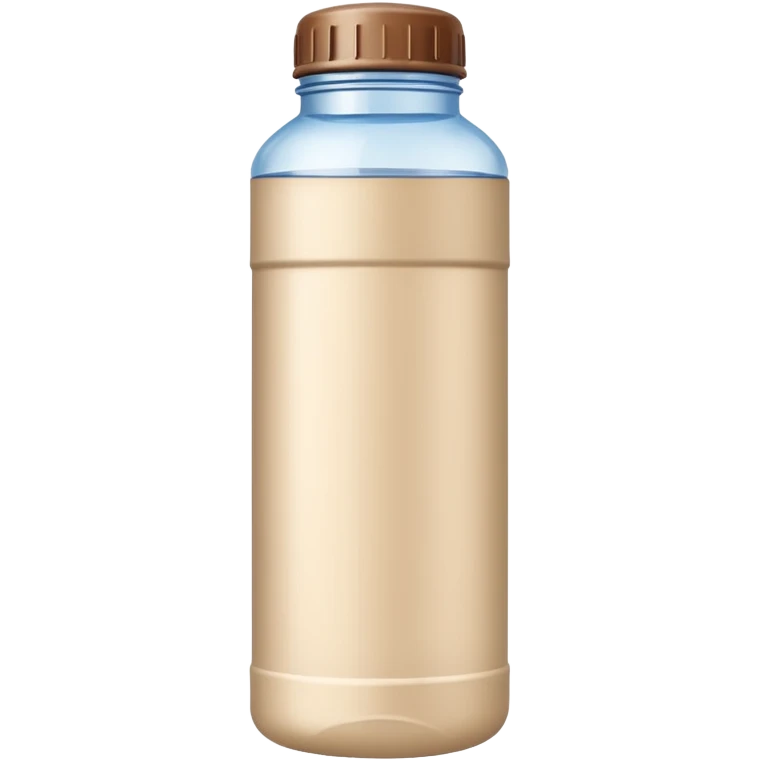 beige water bottle emoji